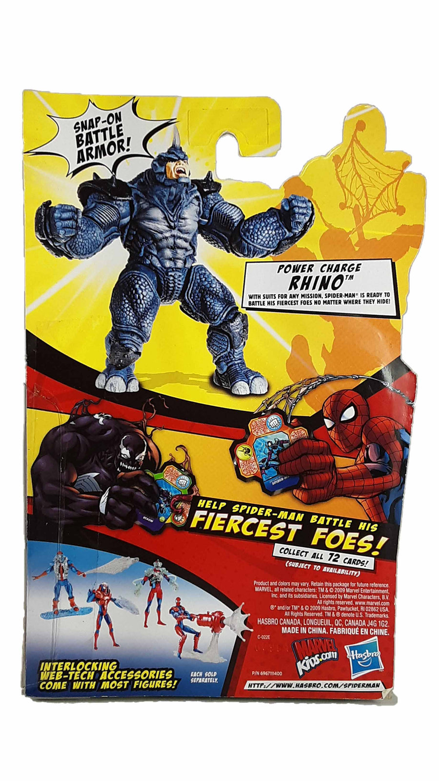 Rhino - Power Charge - Spider-Man action figure