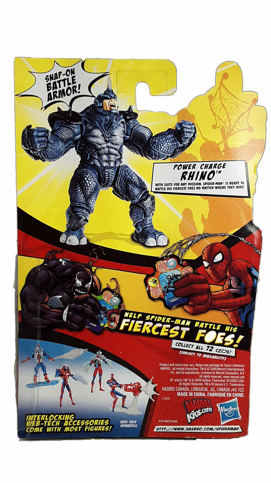 Rhino - Power Charge - Spider-Man action figure