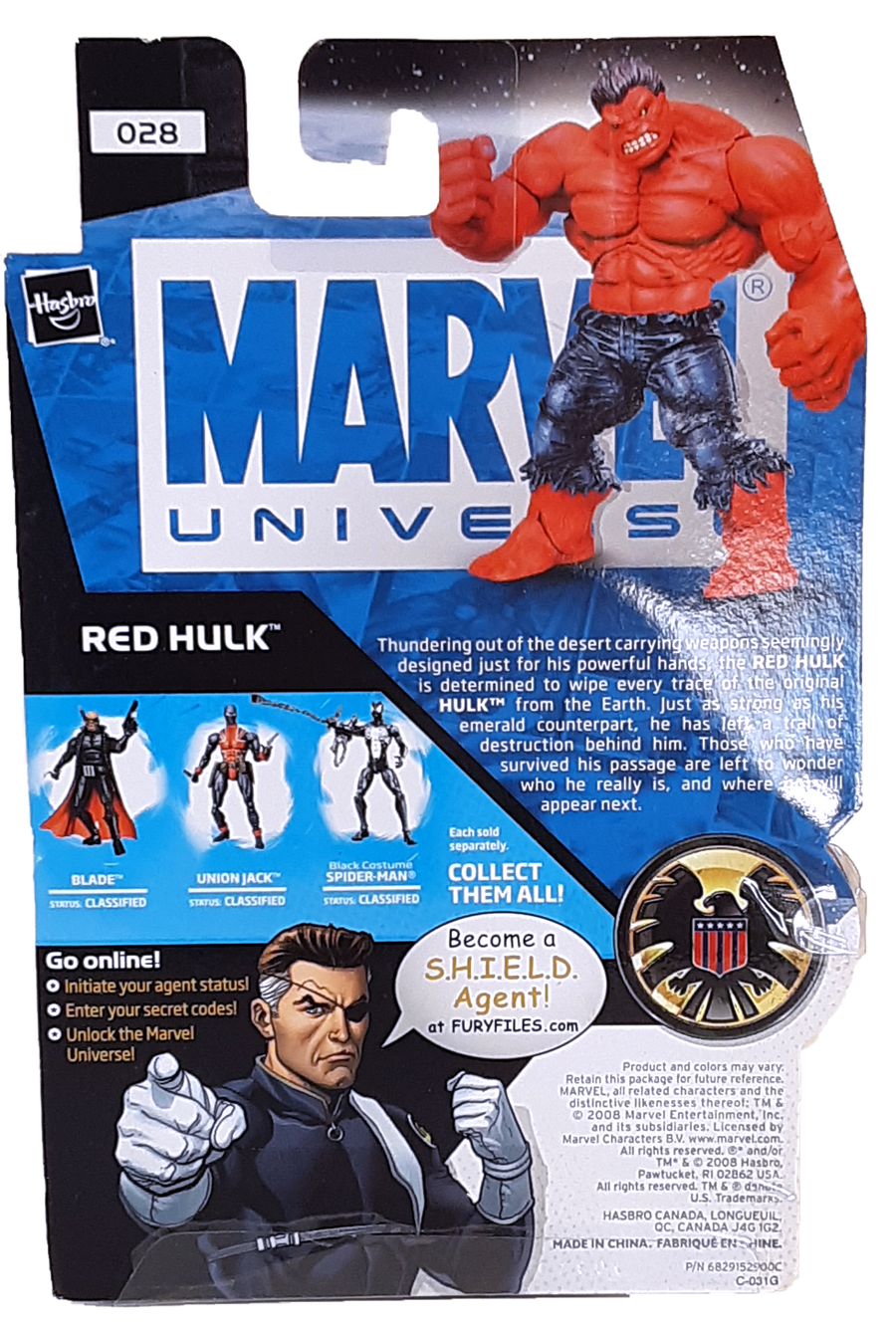 Marvel Universe #28 Red Hulk 