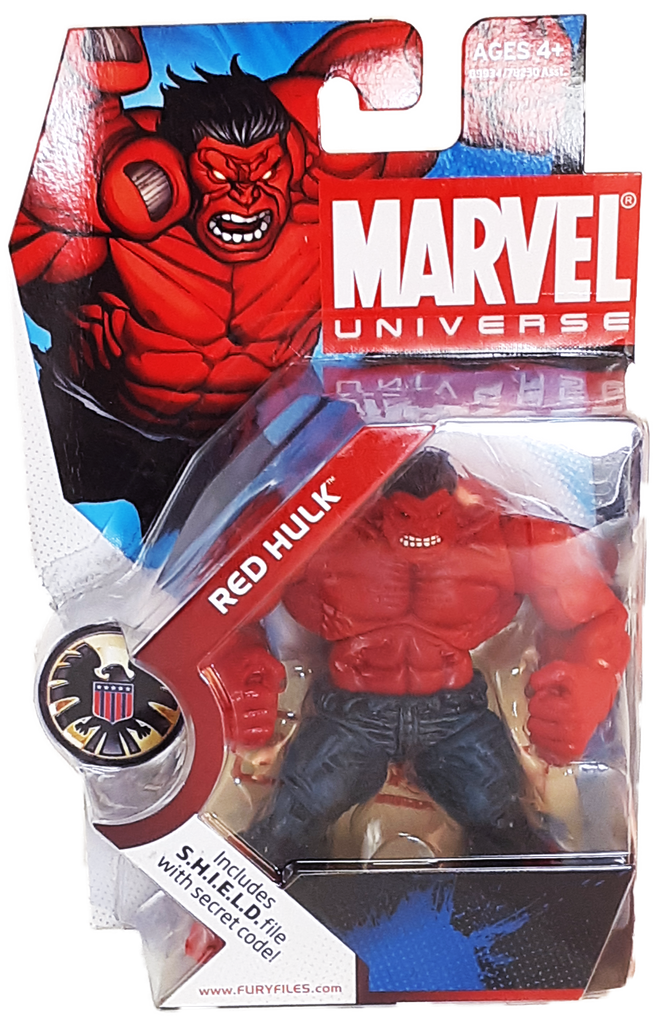 Marvel Universe #28 Red Hulk MOC action figure