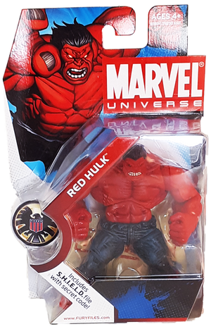 Marvel Universe #28 Red Hulk MOC action figure