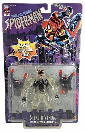 Venom - Clear Stealth - Spider-Man The Animated Series MOC action figure