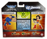 Superman and Wonder Woman Action League MOC action figure