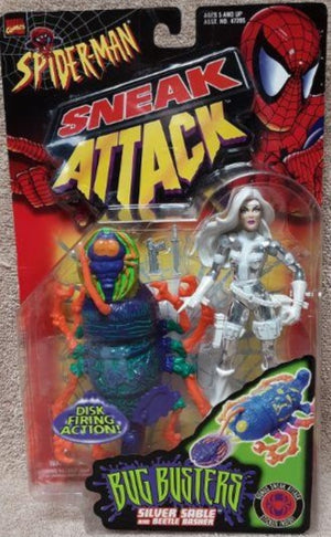 Silver Sable - Spider-Man Sneak Attack MOC action figure 