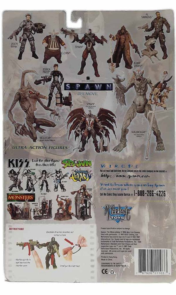 Spawn - The Movie - Unmasked McFarlane Toys MOC action figure 1 ...