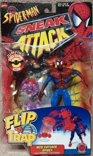 Spider-Man - Flip 'N Trap Web Catcher Spider-Man Sneak Attack MOC action figure