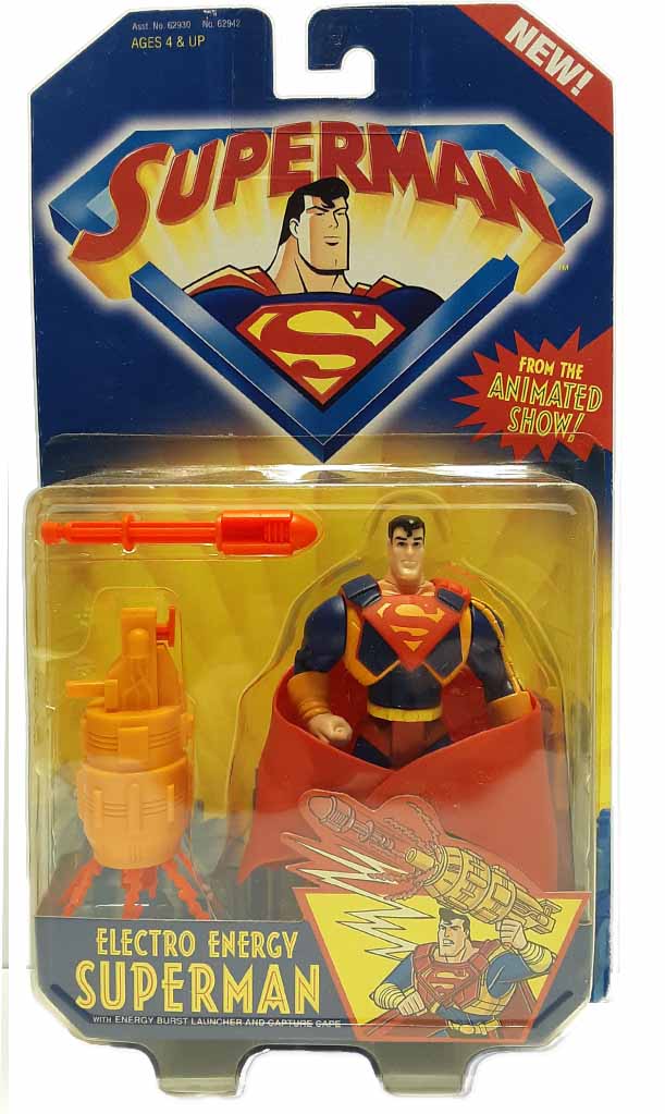 Superman - Electro Energy - Superman The Animated Series MOC action figure 