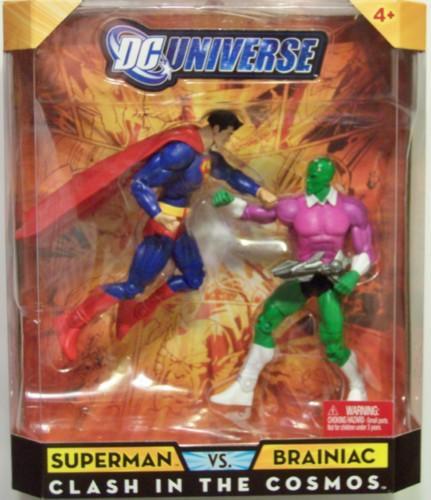 Superman vs Brainiac DC Universe Classics MOC action figure