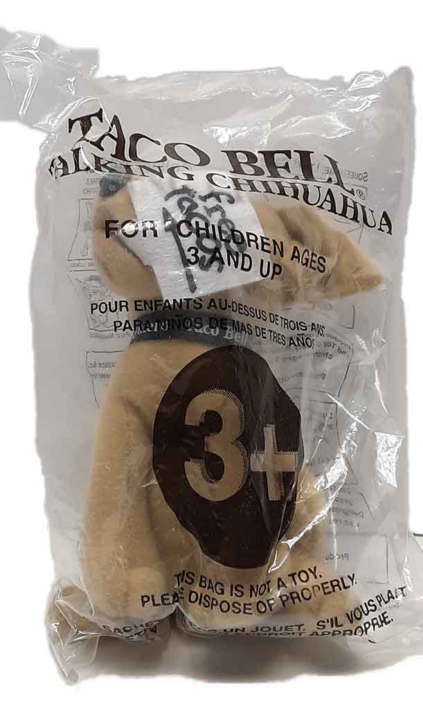 Taco Bell Talking Chihuahua Here Lizard,Lizard,Lizard Bean Bag figure