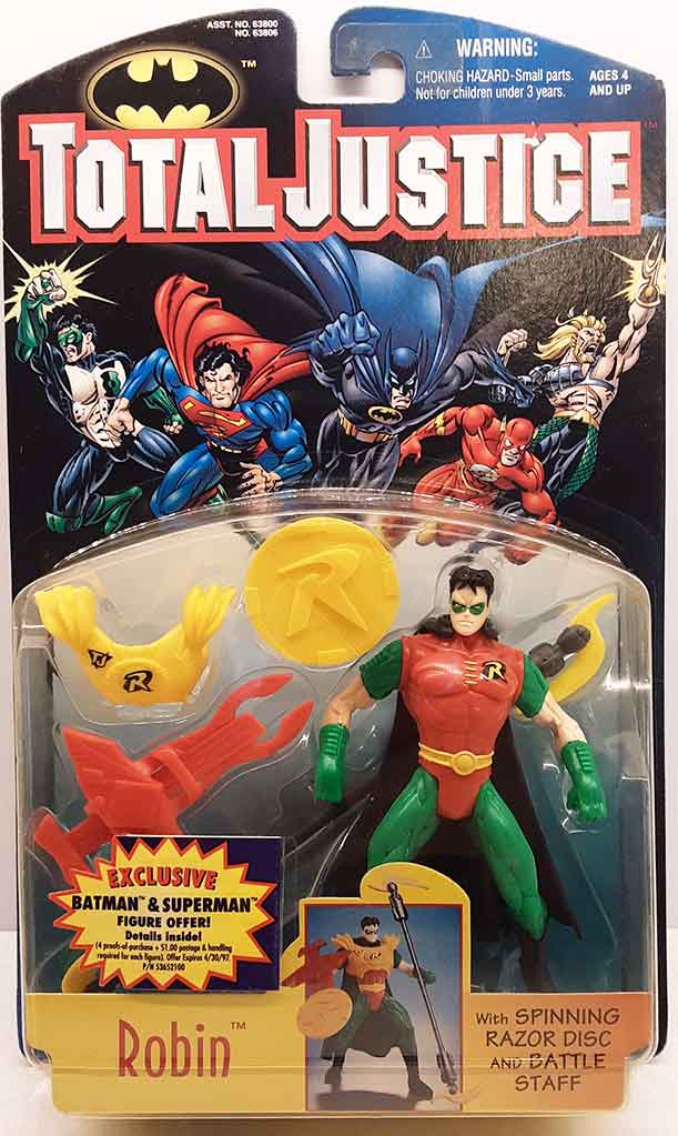 Robin Total Justice MOC action figure 
