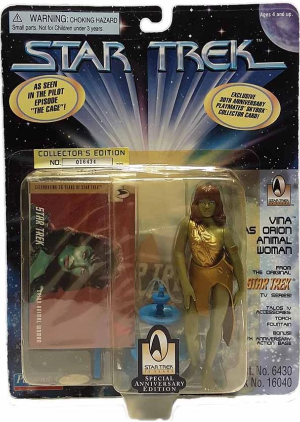 Vina - As Orion Animal Woman - Star Trek MOC action figure