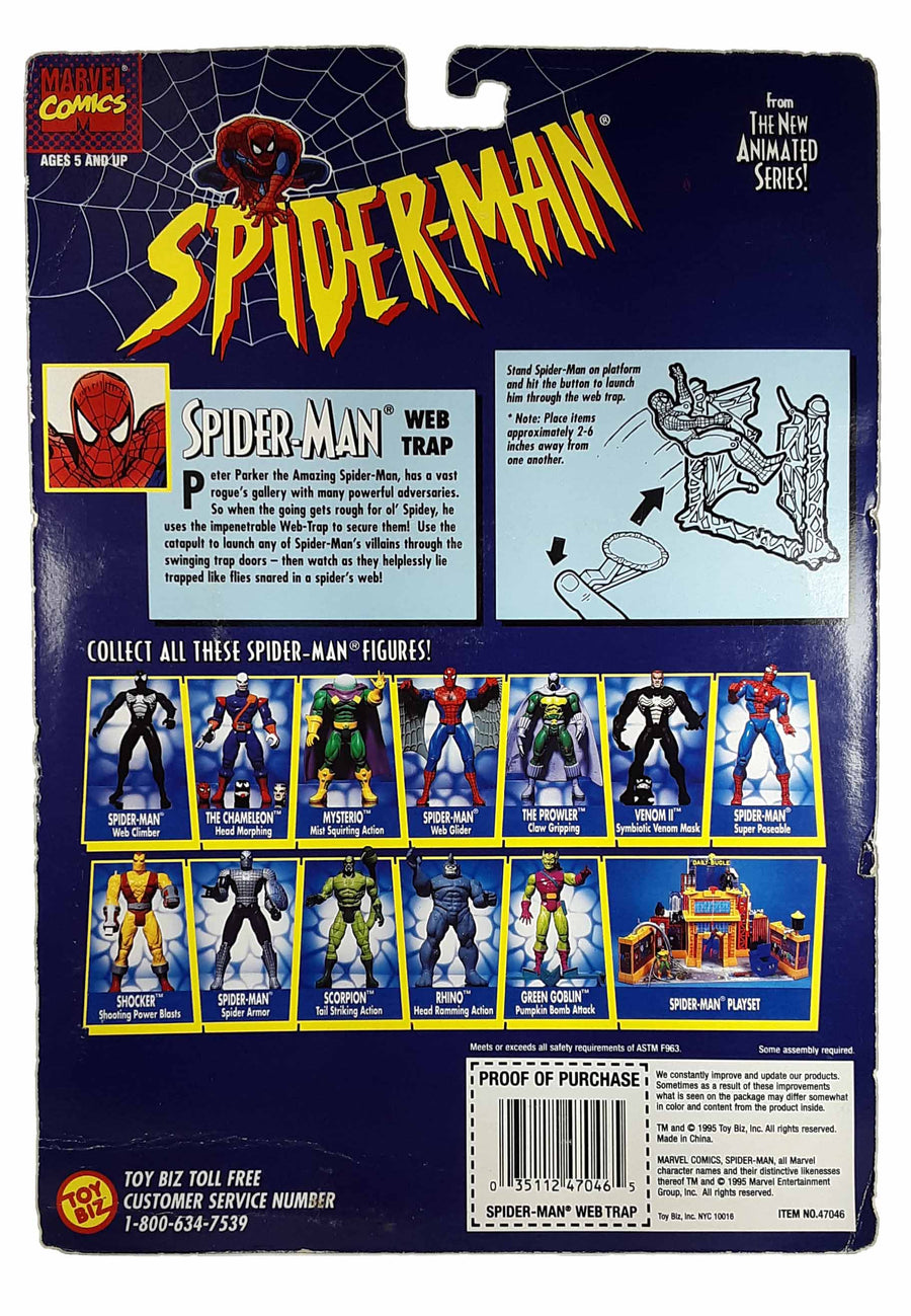 Spider-Man - Web Trap - Spider-Man The Animated Series action figure