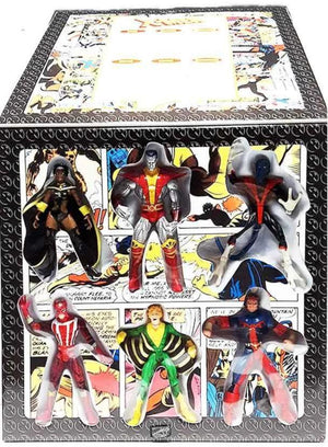 Giant Size X-Men action figure set MIB Storm,Colossus, Nightcrawler, Sunfire, Banshee, Thunderbird.
