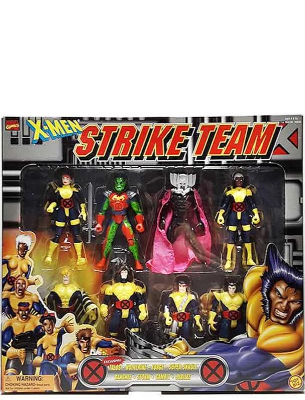 【アメトイ】 / TOYBIZ X-MEN STRIKE TEAM フィギュア X-Men Strike Team action figure set MIB Talos, Wolverine