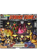 X-Men Strike Team action figure set MIB Talos, Wolverine, Forge, Super Skrull, Banshee, Storm, Gambit, Jubilee.