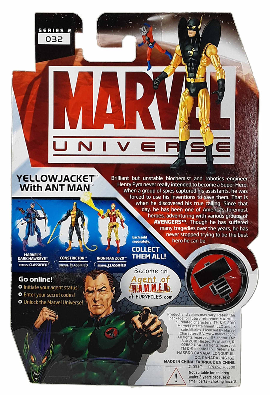 Yellowjacket - Marvel Universe action figure 1